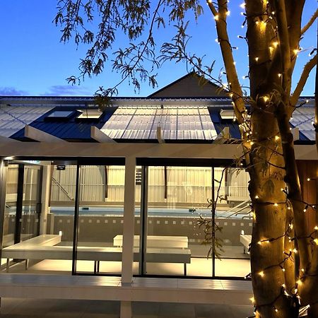 Tasman Holiday Parks - Christchurch Dış mekan fotoğraf The new extension at night